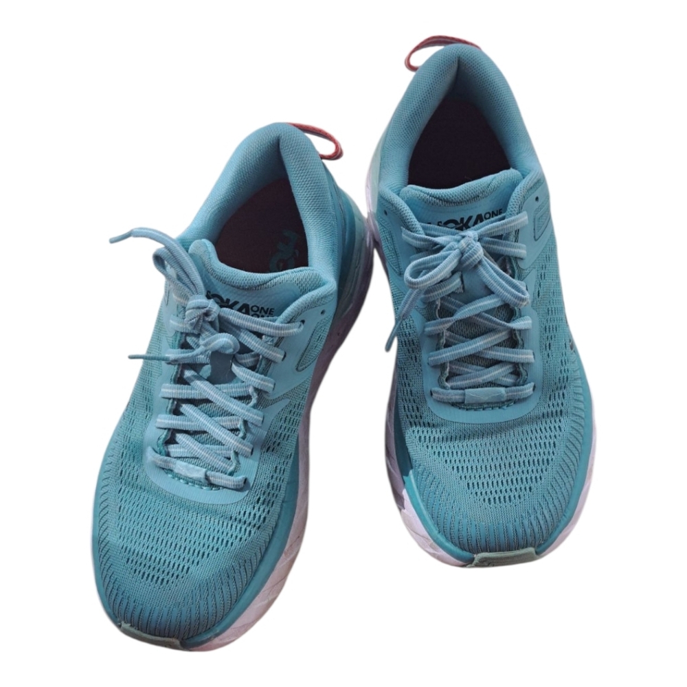 Hoka One One Blue/Turquoise Atheletic / Running Shoes